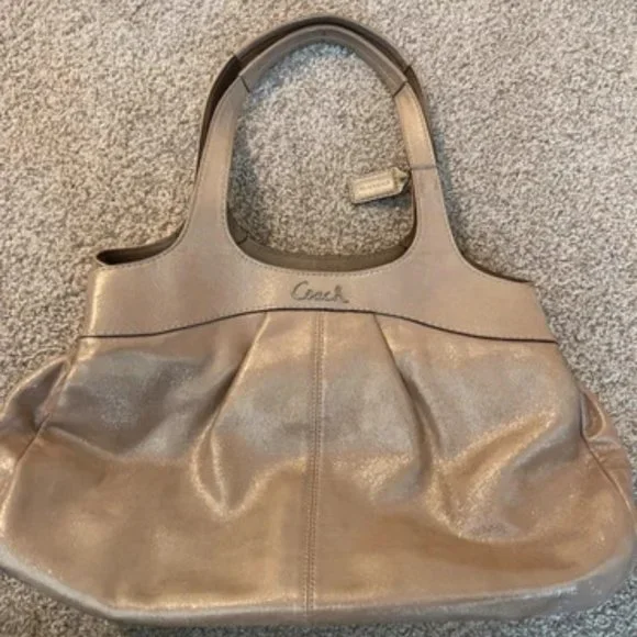 Champagne Coach purse Coach | Bags | Authentic Coach Goldchampagne Purse | Poshmark main image 4